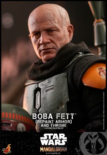 Foto 5 | Foto 5 | Boba Fett Repaint Armor And Throne Star War The Mandalorian Por Hot Toys