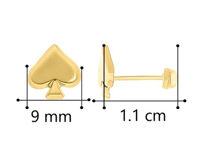 Foto 4 | Foto 4 | Broquel Trebol Baraja Amarillo Oro 10k Horoz V12 C430