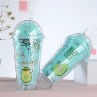 Foto 5 | Foto 5 | Vaso De Acrílico Con Tapa Cm-top De Aguacate De 450 Ml