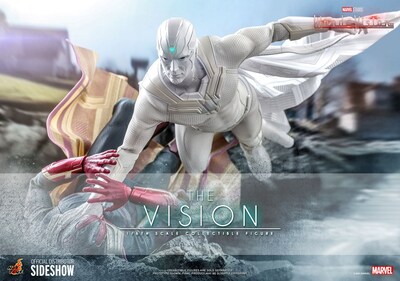 Foto 2 | Foto 2 | Hot Toys Vision Blanco 1:6 Marvel Wandavision Sixth Scale