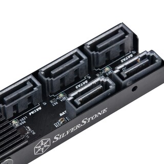 Foto 4 | Foto 4 | Tarjeta De Expansión De Almacenamiento Silverstone Technology Ecs07 Sata Gen3 6 Gbps 5 Puertos - Venta Internacional.