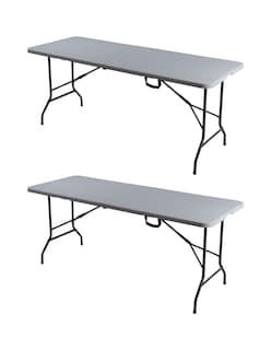 Foto 1 | Foto 1 | Mesas Plegables Blancas Loomber Paquete 2 Piezas