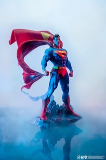 Foto 4 | Foto 4 | Estatua Purearts Dc Heroes Superman Classic De 30 Cm A Escala 1/8 - Venta Internacional.