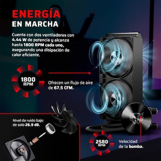 Foto 2 | Foto 2 | Enfriamiento Liquido Balam Rush 240mm Lga1851 Am5 Br-944090