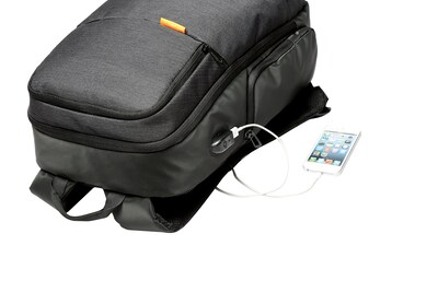 Foto 3 | Foto 3 | Mochila Kingsons Para Portátil De 15.6 Pulgadas Con Carga Usb Color Negro - Venta Internacional.