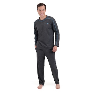 Foto 1 | Foto 1 | Pijama Michel Blanc Manga Larga y Pantalón Gris