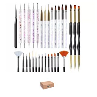 Foto 1 | Foto 1 | Kit de Pinceles para Uñas Eo Safe Imports ESI-22385 Multicolor