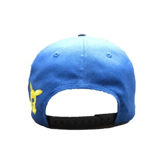 Foto 5 | Foto 7 | Bioworld Gorra Snapback Pokémon Pikachu Con Cola Bordada - Acrílico Ajustable Diseño Estructurado Producto Oficial Para Fans