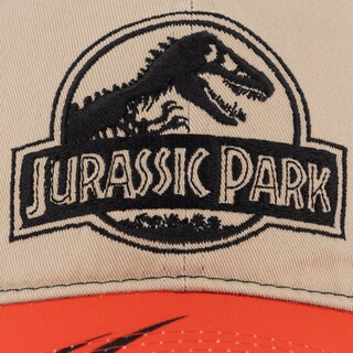 Foto 8 | Foto 8 | Jurassic Park Gorra Trucker Logo Rex Visera Naranja Ajustable