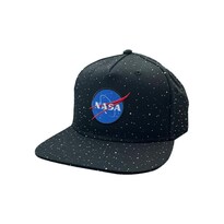 Gorra Nasa Logo Y Estrellas Con Visera Plana Para Niños