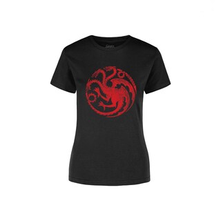 Foto 1 | Foto 1 | Playera Para Mujer Game Of Thrones - Escudo Targaryen