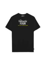 Playera 4 Fantásticos Hombre Mujer Negro Marvel Original Greatest Heroes