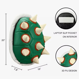 Foto 4 | Foto 4 | Super Mario Mochila Bowser 3d Caparazón - Nintendo Cosplay Bioworld