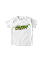 Playera Niño Disney Halloween Niño Niña Blanco Disney Original Let´s Get Creepy