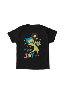 Foto 2 | Foto 2 | Playera Niño Intensamente Niño Negro Disney Original Alegría
