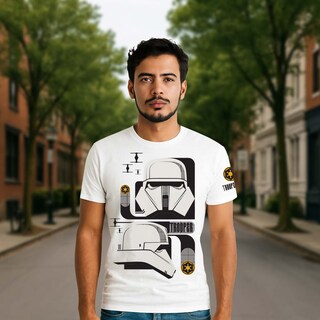 Foto 5 | Foto 5 | Playera Trooper Unisex De Star Wars Andor Original Algodón