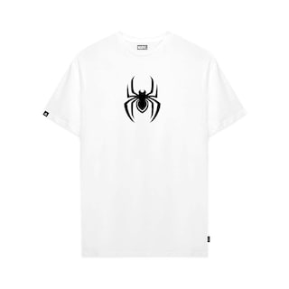 Foto 1 | Foto 1 | Playera Spider-man Hombre Mujer Blanco Disney Original Miles Morales