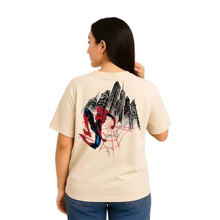 Foto 4 | Foto 4 | Playera Spider-man Hombre Mujer Arena Disney Original Web Head
