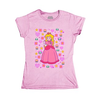 Foto 1 | Foto 1 | Playera Para Niña Nintendo - Peach