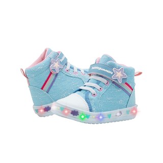 Foto 1 | Foto 1 | Tenis Bota De Luces Bubble Gummers Arlet 1 Mezclilla Para Niña Azul