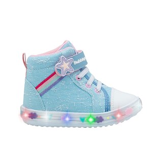 Foto 5 | Foto 5 | Tenis Bota De Luces Bubble Gummers Arlet 1 Mezclilla Para Niña Azul