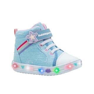 Foto 6 | Foto 6 | Tenis Bota De Luces Bubble Gummers Arlet 1 Mezclilla Para Niña Azul