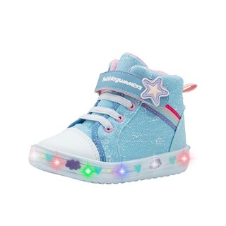 Foto 7 | Foto 7 | Tenis Bota De Luces Bubble Gummers Arlet 1 Mezclilla Para Niña Azul