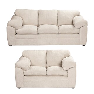 Foto 1 | Foto 1 | Sala Dicasa Aston Color Beige 2 Piezas (sofá + Love Seat)