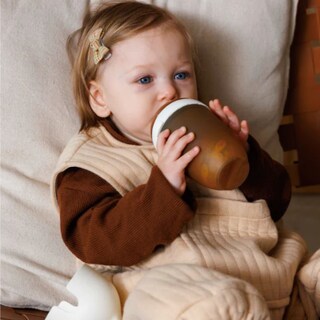 Foto 3 | Foto 3 | Biberón Heorshe Cuello Ultra Ancho 240 Ml Gris Más De 6 Meses - Venta Internacional.