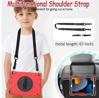 Foto 7 | Foto 7 | Funda Bmouo Para Ipad De 9ª 8ª Y 7ª Generación De 10 2 Pulgadas Con Correa - Venta Internacional.