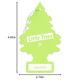 Foto 6 | Foto 6 | Ambientador Para Coche Little Trees Con Aroma A Jazmín 24 Unidades - Venta Internacional.