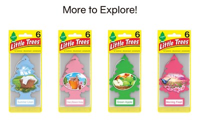 Foto 7 | Foto 7 | Ambientador Para Coche Little Trees Con Aroma A Jazmín 24 Unidades - Venta Internacional.