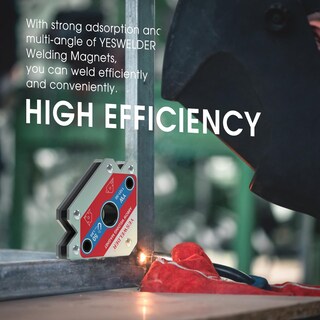 Foto 6 | Foto 6 | Imán De Soldadura Yeswelder De 11 34 Kg Y 22 68 Kg De Potencia De Retención 4 Unidades - Venta Internacional.