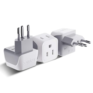 Foto 1 | Foto 1 | Adaptador De Viaje Plug Ceptics Brazil Tipo N (paquete De 3) - Venta Internacional.