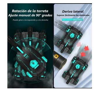 Foto 3 | Foto 3 | Tanque Teledirigido Lanzador Bombas De Agua