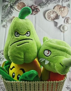 Foto 6 | Foto 6 | Juego De Peluche Jhesao Plants And Zombies Snapdragon De 3 - Venta Internacional.