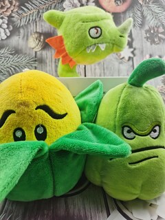 Foto 7 | Foto 7 | Juego De Peluche Jhesao Plants And Zombies Snapdragon De 3 - Venta Internacional.