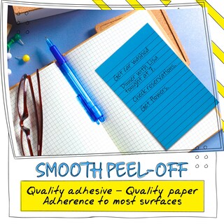 Foto 3 | Foto 3 | Sticky Notes Better Office Products Paquete De 10 Unidades 4 X 6 Pulgadas Con Líneas Surtidas - Venta Internacional.