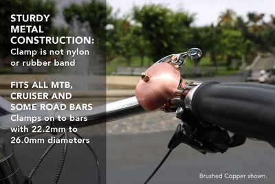 Foto 3 | Foto 3 | Timbre Grúa De Bicicleta Suzu Brass Para Barras De 22 2 A 26 Mm - Venta Internacional.