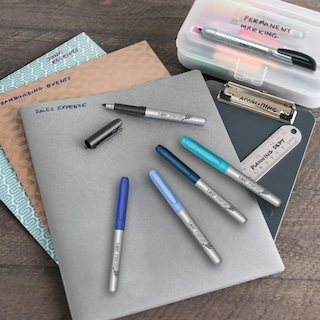 Foto 7 | Foto 7 | Rotuladores Permanentes Bic Intensity Fine Point Negros Paquete De 24 - Venta Internacional.