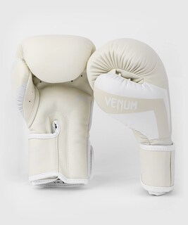 Foto 2 | Foto 2 | Guantes De Boxeo Venum Elite De Cuero De Plena Flor Blancos - Venta Internacional.
