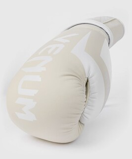 Foto 3 | Foto 3 | Guantes De Boxeo Venum Elite De Cuero De Plena Flor Blancos - Venta Internacional.