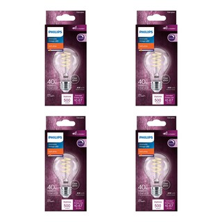 Foto 1 | Foto 1 | Bombillas Led Philips 40 W A19 Vintage Edison 2700 K 500 Lm - Venta Internacional.