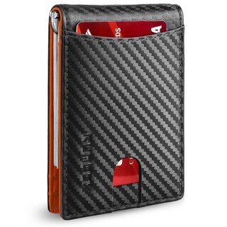 Foto 1 | Foto 1 | Cartera Delgada Runbox Para Hombre Con Bloqueo Rfid De Piel Vegana - Venta Internacional.