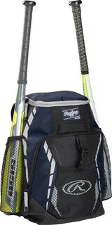 Foto 2 | Foto 2 | Mochila Rawlings R400 Bolsa De Equipo Azul Marino 41x30x19 Cm - Venta Internacional.