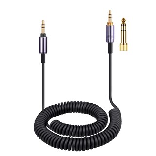 Foto 1 | Foto 1 | Cable De Audio Weishan Ath-m50xbt En Espiral De 1 2 M Con Adaptador - Venta Internacional.