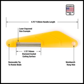 Foto 6 | Foto 6 | Lima Ranurada Para Guitarra Musicnomad Mn659 Con Revestimiento De Diamante - Venta Internacional.