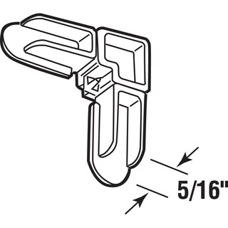 Foto 2 | Foto 2 | Marco De Pantalla Corner Prime-line Mp7871 Almond Plastic Paquete De 100 - Venta Internacional.