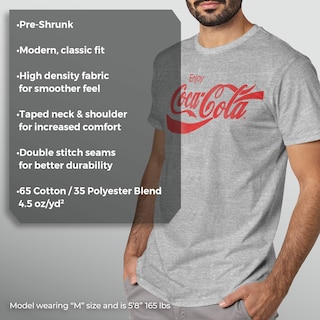 Foto 3 | Foto 3 | Camisa Coca-cola Coke De Manga Corta Para Hombre De Los Ochenta Color Rojo S - Venta Internacional.