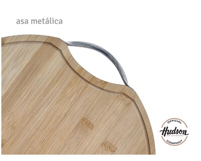 Foto 4 | Foto 4 | Tabla Pizzera De Madera Bambú Cocina Hudson 36 Cm X 1 5 Cm
